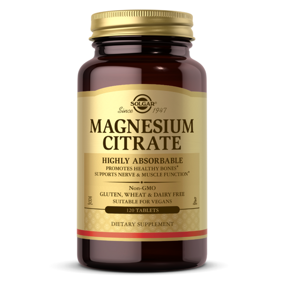 SOLGAR MAGNESIUM CITRATE TABLETS
