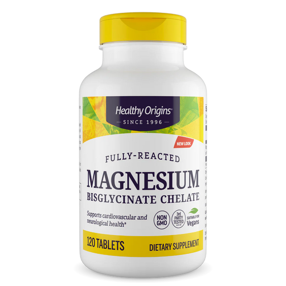 HEALTHY ORIGINS Magnesium Bisglycinate Chelate Tablets