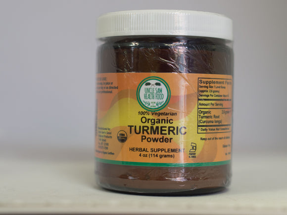 Organic Turmeric (Curcuma Longa) Powder