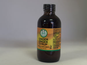 Ginger Zinger Energy Syrup