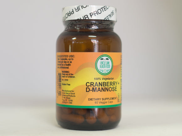 Cranberry + D-Mannose Capsules