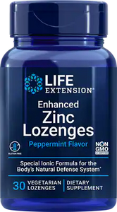 Life Extension Enhanced Zinc Lozenges (Peppermint)