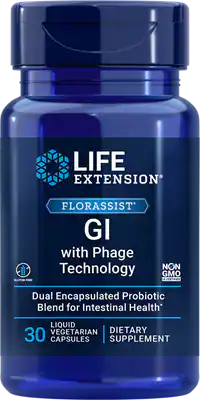 Life Extension FLORASSIST® GI with Phage Technology
