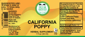 California Poppy (Eschscholzia Californica) Liquid