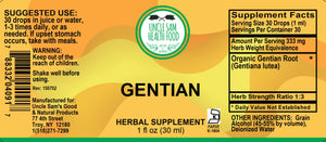 ﻿Gentian (Gentiana Lutea) Liquid