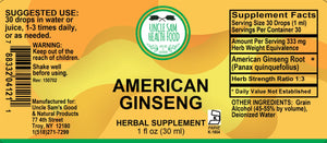 American Ginseng Liquid