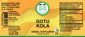 Gotu Kola (Centella Asiatica) Liquid