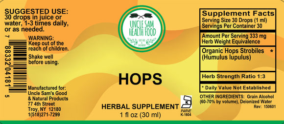 Hops (Humulus Lupulus) Liquid