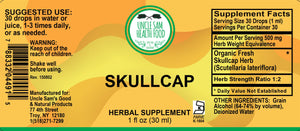 Skullcap (Scutellaria Lateriflora) Liquid