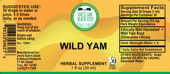 Wild Yam Liquid