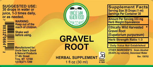 Gravel Root (Eupatorium Purpureum) Liquid