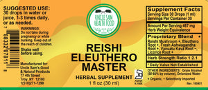 Reishi Eleuthero Master Liquid