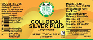 Colloidal Silver Plus Topical Spray