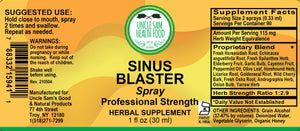 Sinus Blaster Liquid Spray