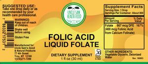 Folic Acid Liquid Folate Liquid
