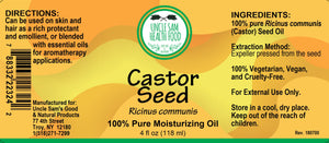 Castor Seed Moisturizing Oil