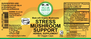 Organic Stress Mushroom Support
