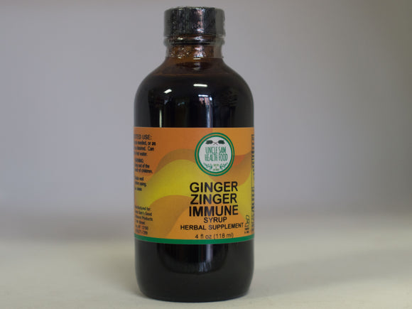 Ginger Zinger Immune Syrup